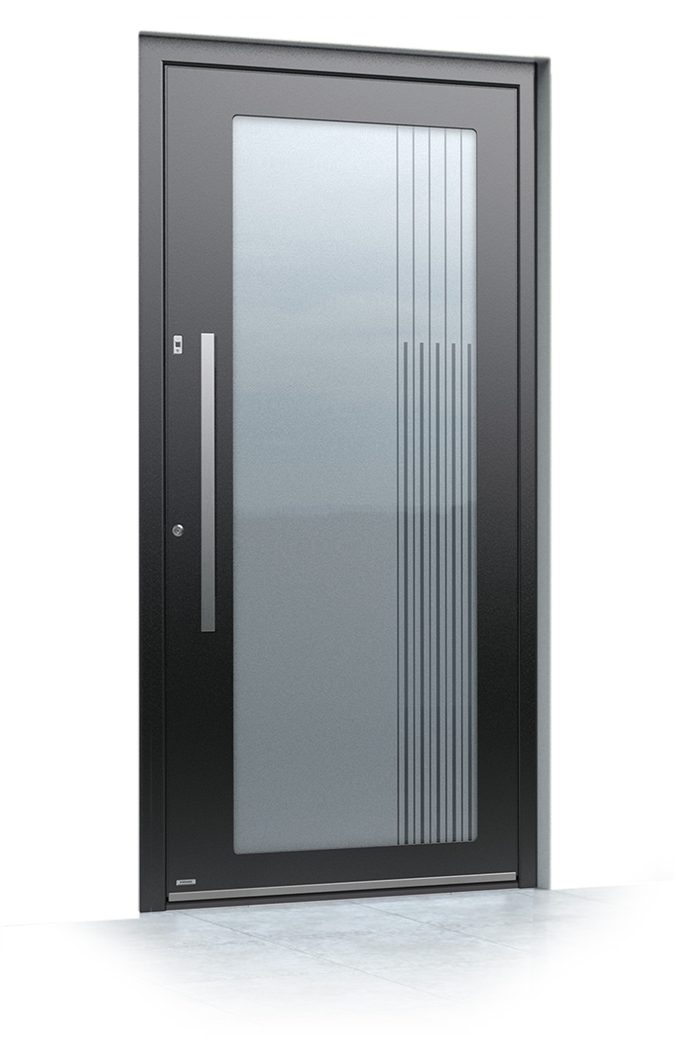11 jednokrilni mockup Pirnar alu entrance doors premium 1005