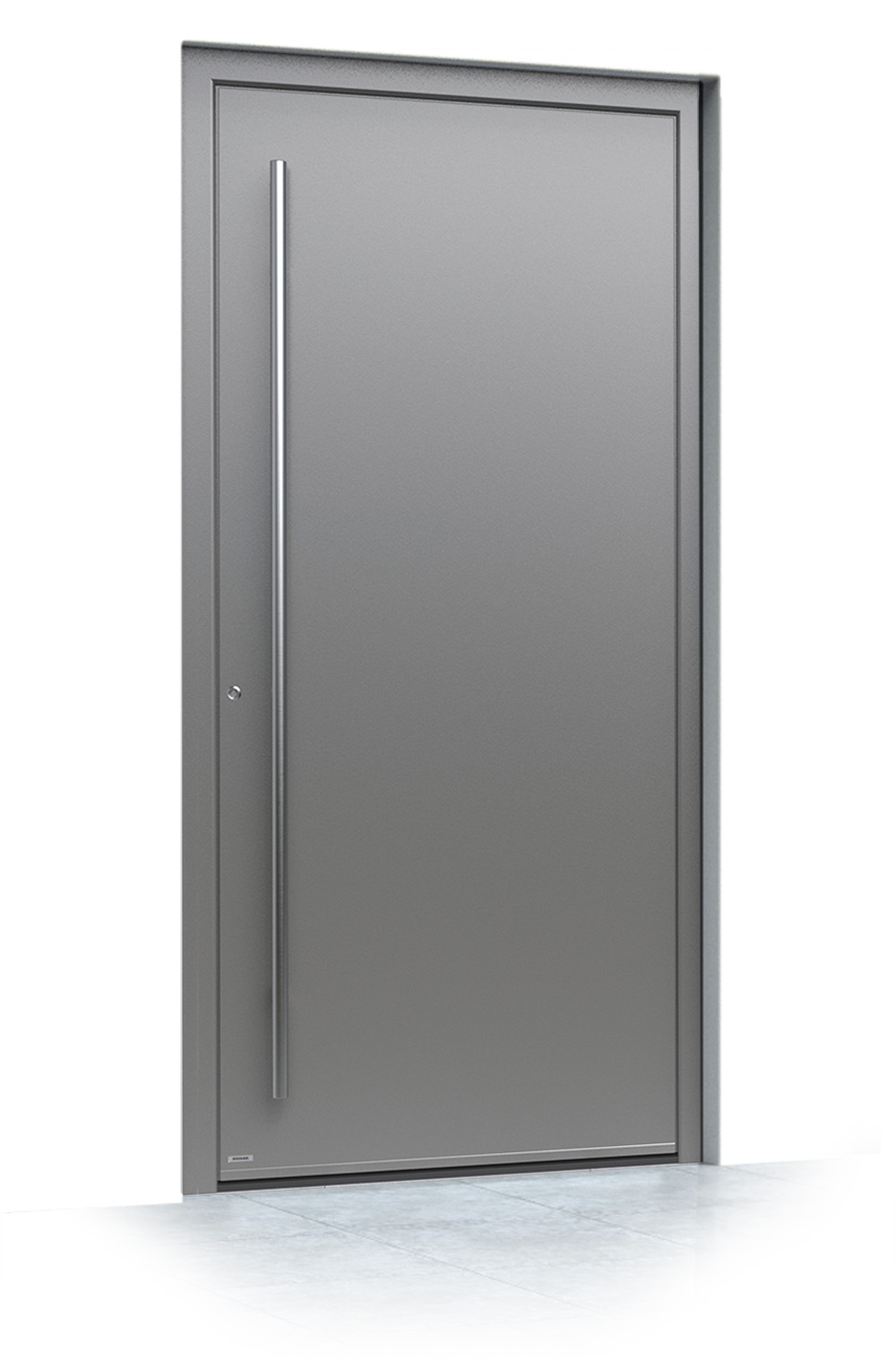 12 jednokrilni mockup Pirnar alu entrance doors premium 1010