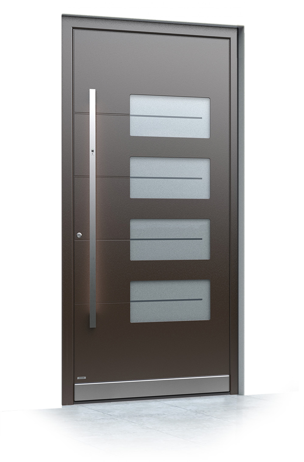25 jednokrilni mockup Pirnar alu entrance doors premium 1673