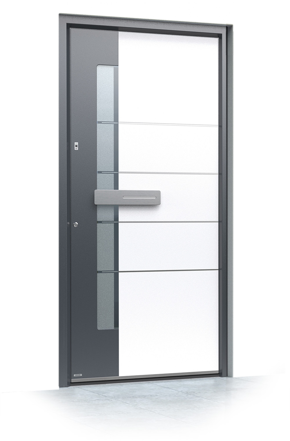 6 jednokrilni mockup Pirnar alu entrance doors premium 0160