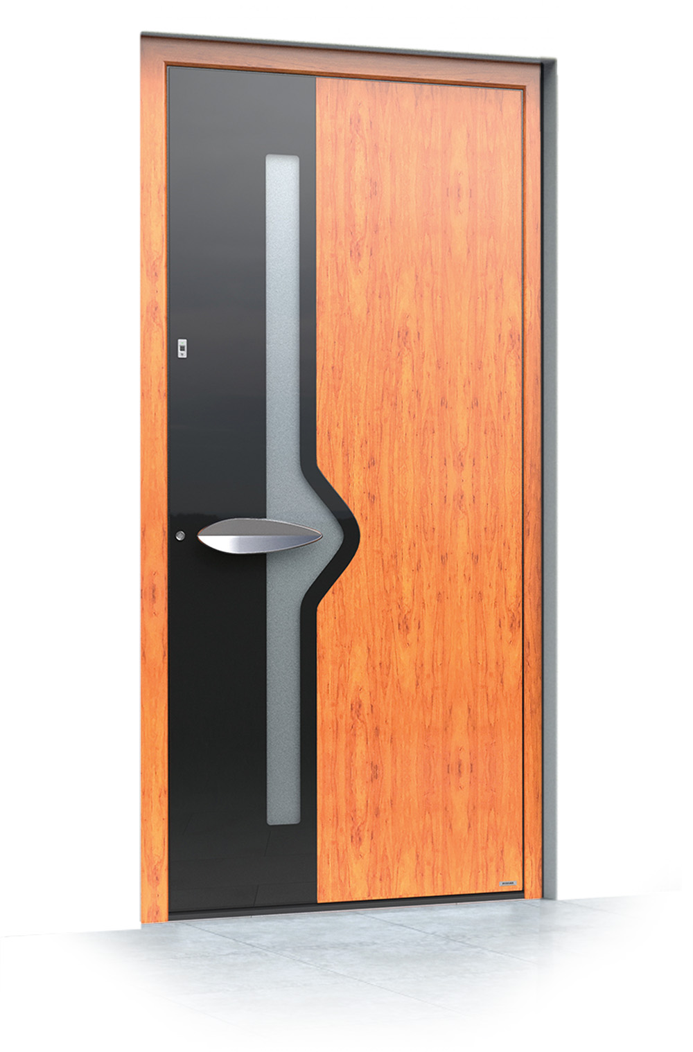 9 jednokrilni mockup Pirnar alu entrance doors premium 0180